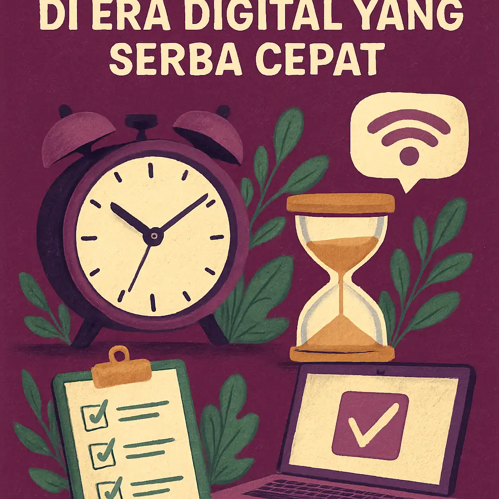 Mengelola Waktu Kerja dengan Baik di Era Digital yang Serba Cepat